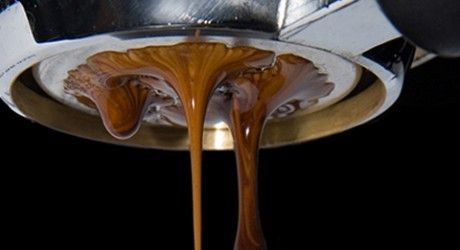 Espresso unter Druck stehendes Wasser