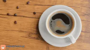Verbrannter Kaffee oder schmutziges Wasser