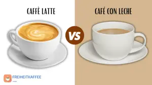 Caffè latte vs café con leche (café au lait)