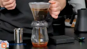 Kaffeeextraktion mit dem Clever Coffee Dripper
